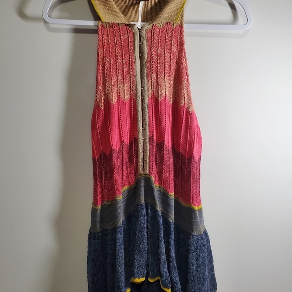 Free People Tops - Free People Colorful Knit Sleeveless Top